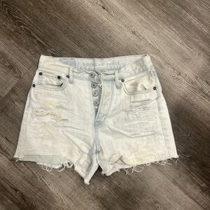 American Eagle Outfitters Light Wash Jean Shorts